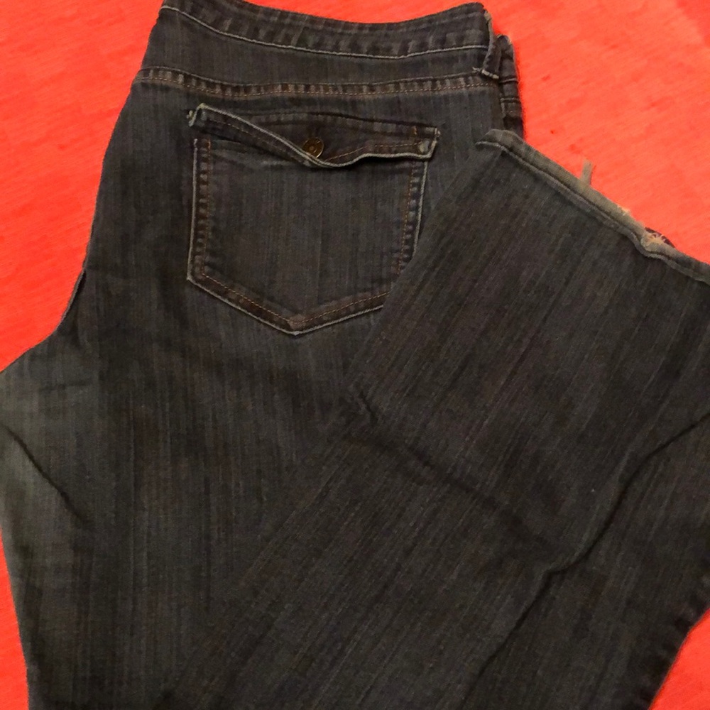 Boot cut jeans!